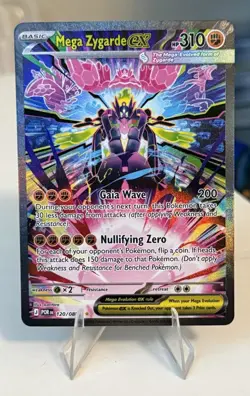 Mega Zygarde ex 120/088 Me03: Perfect Order Holo - Image 1