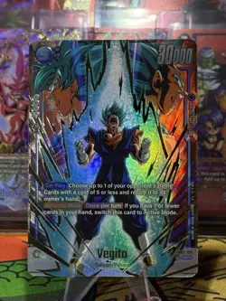 2024 Dragon Ball Fusion World Vegito FB02-139 SCR* Alternate Art - Image 1