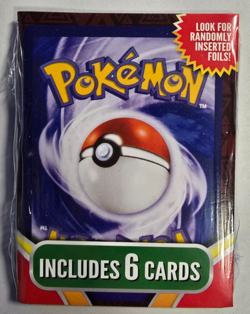 Pokemon TCG 6 Cards Pack *** New/Sealed ** 1 Pack ***** - Image 1