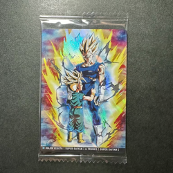 S1929 Majin Vegeta & Trunks Holo Japanese Dragon Ball Itajaga Card Sealed Vol.6 - Image 1