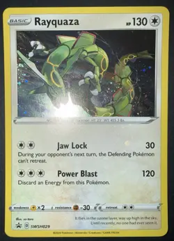 Rayquaza SWSH029 SWSH: Sword & Shield Promo Cards Holo - Image 1
