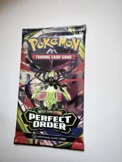 RESERVED x Pokemon Card Packs x MEGA EVOLUTION x Perfect Order x Factory Sealed - Image 1