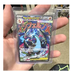 Pokemon Mega Charizard X EX 023 Me: Mega Evolution Promo Holo English Card - Image 1