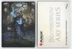 Jace, the Mind Sculptor Art Card 49 Art Series: Bloomburrow Magic: The Gathering - Image 3