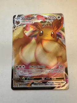 Pokemon: Eevee Vmax SWSH087 Black Star Promo Card NM/M - Image 1