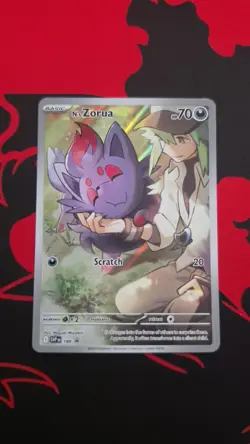 N's Zorua 189 Sv: Scarlet & Violet Promo Cards Holo - Image 1