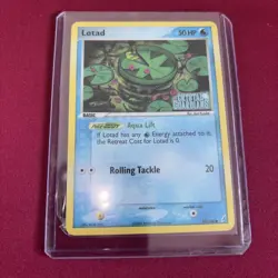 Pokemon Lotad Crystal Guardians Reverse Holo Card 55/100 - Image 1