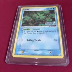 Pokemon Lotad Crystal Guardians Reverse Holo Card 55/100 - Image 2