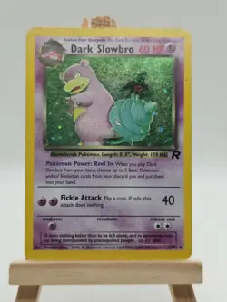 Dark Slowbro Holo Rare Card 12/82 Pokemon Card - Image 1