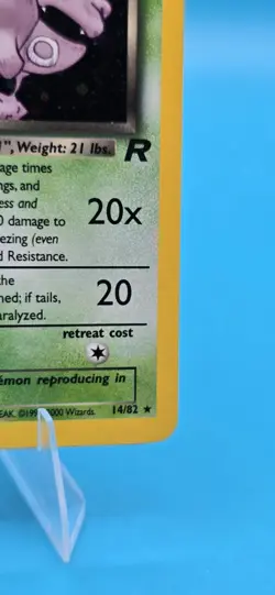 Dark Weezing Holo Rare 14/82 – Team Rocket Set – Vintage Pokemon Card - Image 4