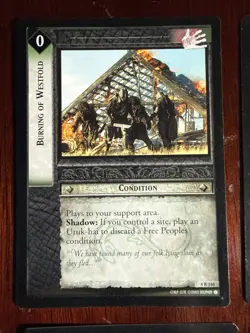 Decipher Lord Of The Rings TCG Rare Isengard 12 Card Lot Including Saruman - Image 4