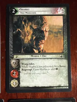 Decipher Lord Of The Rings TCG Rare Isengard 12 Card Lot Including Saruman - Image 5