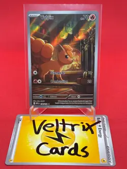 Vulpix 138/132 IR Illustration Rare Pokemon Card Mega Evolution NM - Image 1