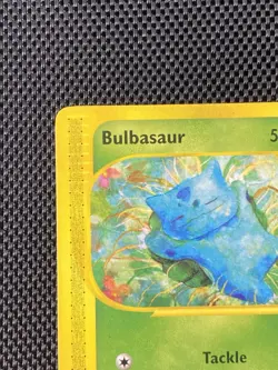 2002 Pokemon Expedition Bulbasaur Card 94/165 LP+ - Image 2