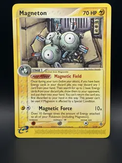 Magneton 17/97 - Dragon Set - Pokemon TCG Card - Light Play Condition - LP + - Image 1