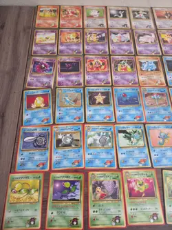 Gym Heroes/Challenge 53 Card Lot Japanese Incl Seadra No. 117, Vileplume No. 045 - Image 2