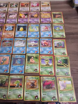 Gym Heroes/Challenge 53 Card Lot Japanese Incl Seadra No. 117, Vileplume No. 045 - Image 4