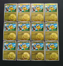12 Lot Pokemon TCG Chinese CARD CBB1C 0702/09 Pikachu Holo XL92 - Image 1