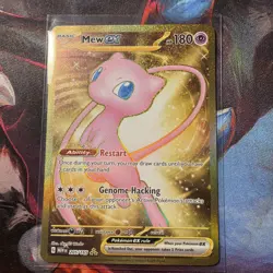 Pokemon Mew EX TCG Card 205/165Sv Scarlet & Violet 151 Series - Image 1