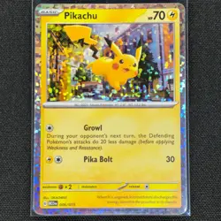 Pikachu - 006/015 - Confetti Holo - McDonald's Promos 2023 - Card - NM/M - Image 1