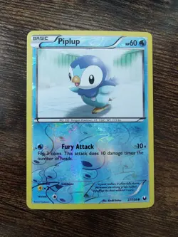 Piplup 27/108 Dark Explorers Reverse Holo Pokemon Card - Image 1