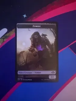 MTG - Snake//Zombie Token - Commander Collection: Black NM - Image 2