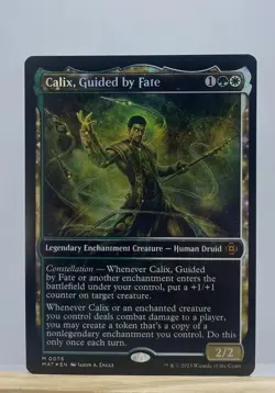 CALIX, GUIDED BY FATE (Foil) - MAT #0076 March of the Machine Aftermath MTG - Image 1
