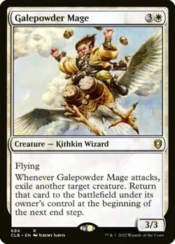 X 1 Galepowder Mage NM-M Battle for Baldur's Gate 694 MTG Magic The Gathering - Image 1