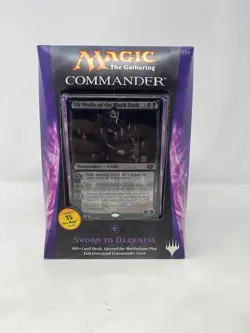 Used MTG Commander Deck Sworn to Darkness Magic The Gathering - Image 1