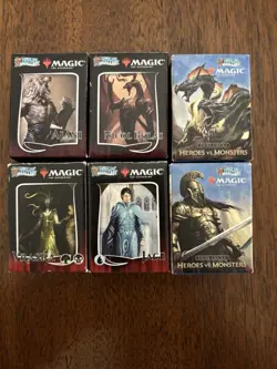 World’s Smallest Magic the Gathering All 6 Duel Decks Complete Good Condition - Image 1