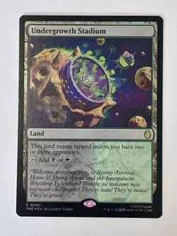 Undergrowth Stadium (Surge Foil) Commander: Teenage Mutant Ninja Turtles Foil - Image 1