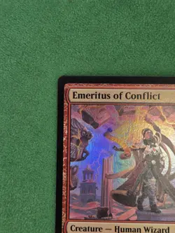 MTG Emeritus of Conflict 113 (Foil) Secrets of Strixhaven SOS Magic - Image 5