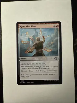 Ghostfire Slice - Modern Horizons 3 - MTG - Image 1