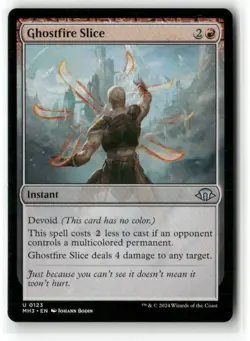 Ghostfire Slice MH3 Magic MTG NM Regular - Image 1