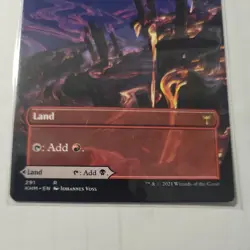 MTG Kaldheim #291 Blightstep / Searstep Pathway Borderless NM - Image 3