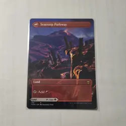 MTG Kaldheim #291 Blightstep / Searstep Pathway Borderless NM - Image 4