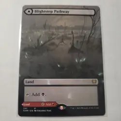 MTG Kaldheim #291 Blightstep / Searstep Pathway Borderless NM - Image 5
