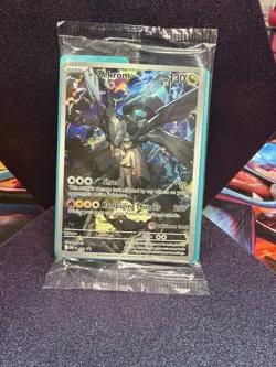 Pokemon N's Zekrom 037 Mega Evolution PC Promo Pokemon Center Stamped Sealed - Image 1