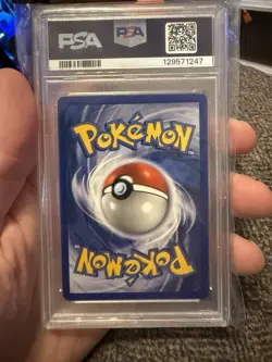 1999 POKEMON BASE SET 1ST EDITION-YELLOW CHEEKS #58 PIKACHU PSA 6 - Image 2