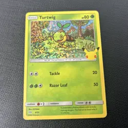 Turtwig 4/25 McDonald's 25th Anniversary Holo Promo Pokemon Card LP - Image 1