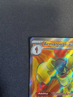 Armarouge ex 125 Ultra Rare Pokemon Black Star Promo NM - Image 3