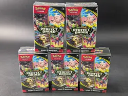 LOT of (5) Pokemon: Mega Evolution Perfect Order Booster Bundles Factory Sealed - Image 1