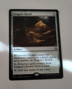 MtG Dragon's Hoard (CLB-858) Rare English MINT - Image 1