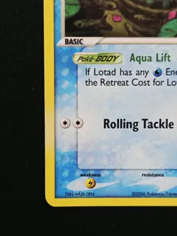 Lotad 55/100 Reverse Holo Stamped EX Crystal Guardians Pokemon TCG 2006 LP+ - Image 5