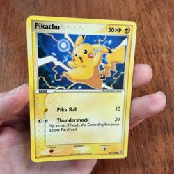 Pokemon TCG Pikachu EX Emerald 60/106 Regular Common 2005 NM - Image 3