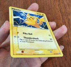 Pokemon TCG Pikachu EX Emerald 60/106 Regular Common 2005 NM - Image 4