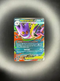 Mega Gengar ex 125/217 Double Rare ME: Ascended Heroes Pokemon Near Mint - Image 1