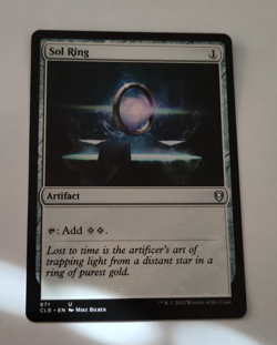 MtG Sol Ring (CLB-871) Uncommon English MINT - Image 1