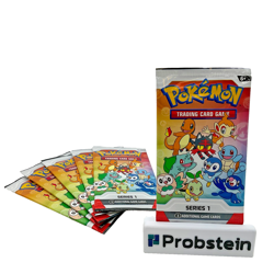 Lot of (6) Pokemon TCG First Partner Illustration Booster Packs SEALED/NEW - Image 1