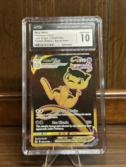 Pokemon TCG: Mew VMAX TG30/TG30 Lost Origin Trainer Gallery Holo PSA 10 Gem MT - Image 1